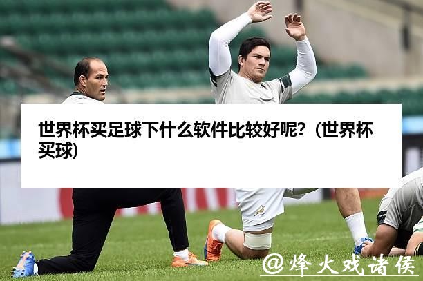 揭秘：如何选择最佳的世界杯买球APP